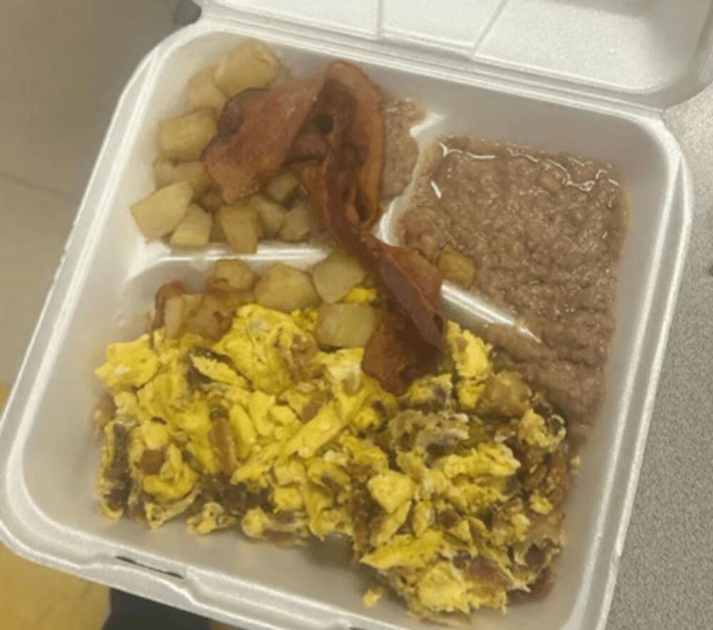 Bacon and Egg Plate