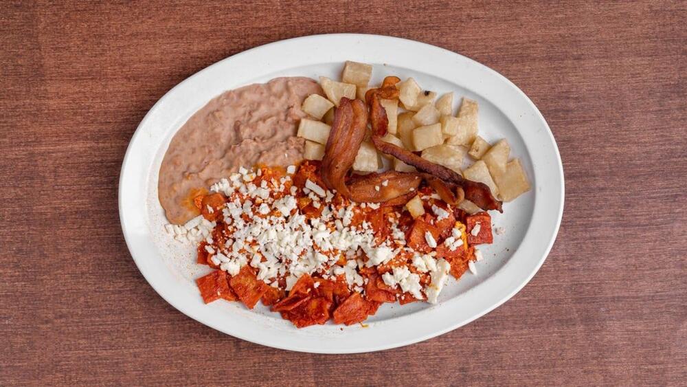 Chilaquiles Estilo Michoacan Plate